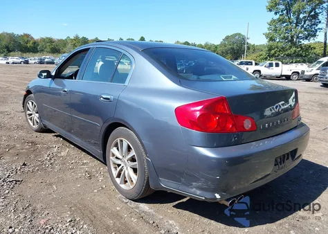 2005 Infiniti G35X z USA, uszkodzony, nr VIN JNKCV51F85M315433